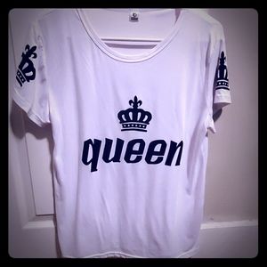 Womens queen tshirt